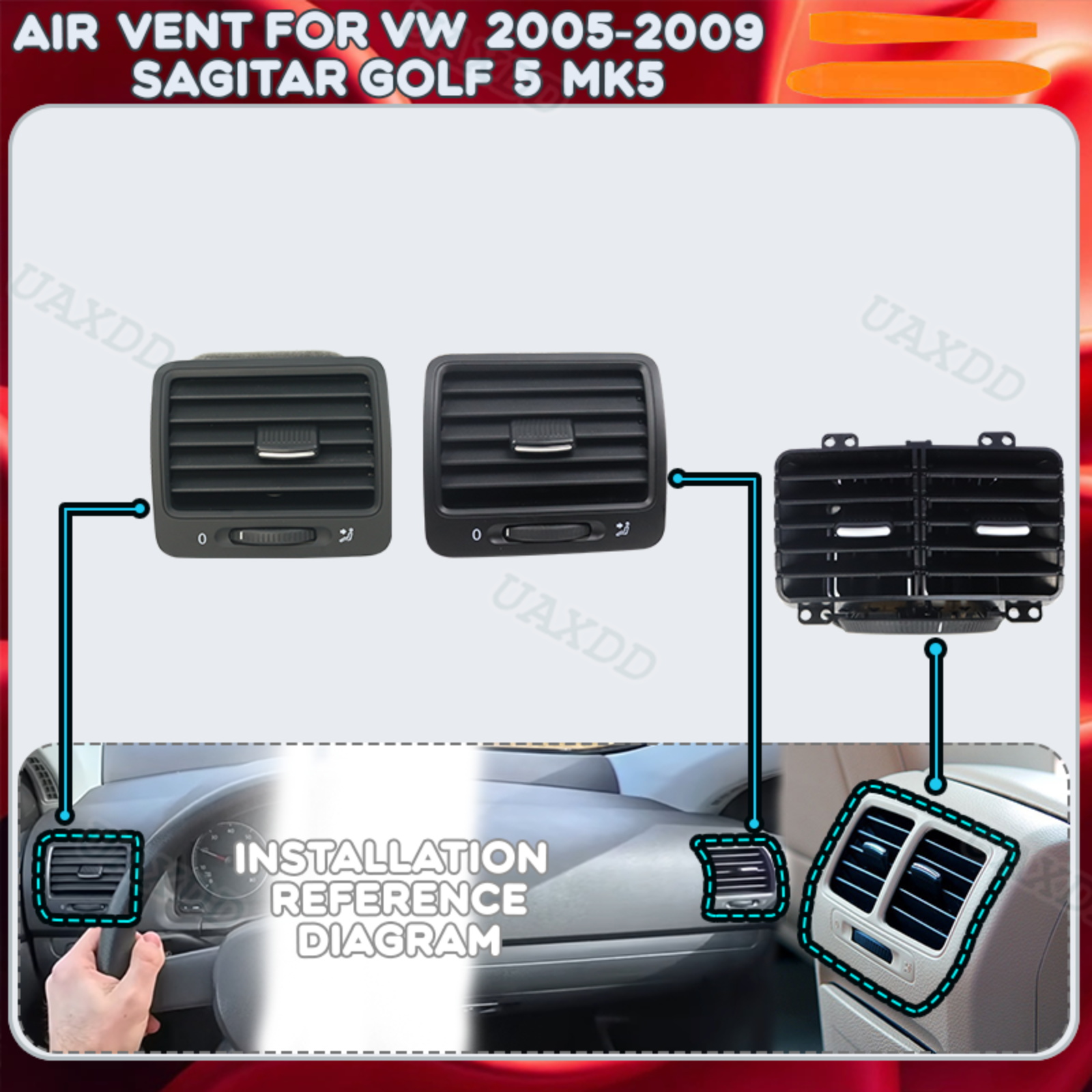 Golf Equipment Outlet - 폭스바겐 2005-2009 사기타르 골프 5 MK5용