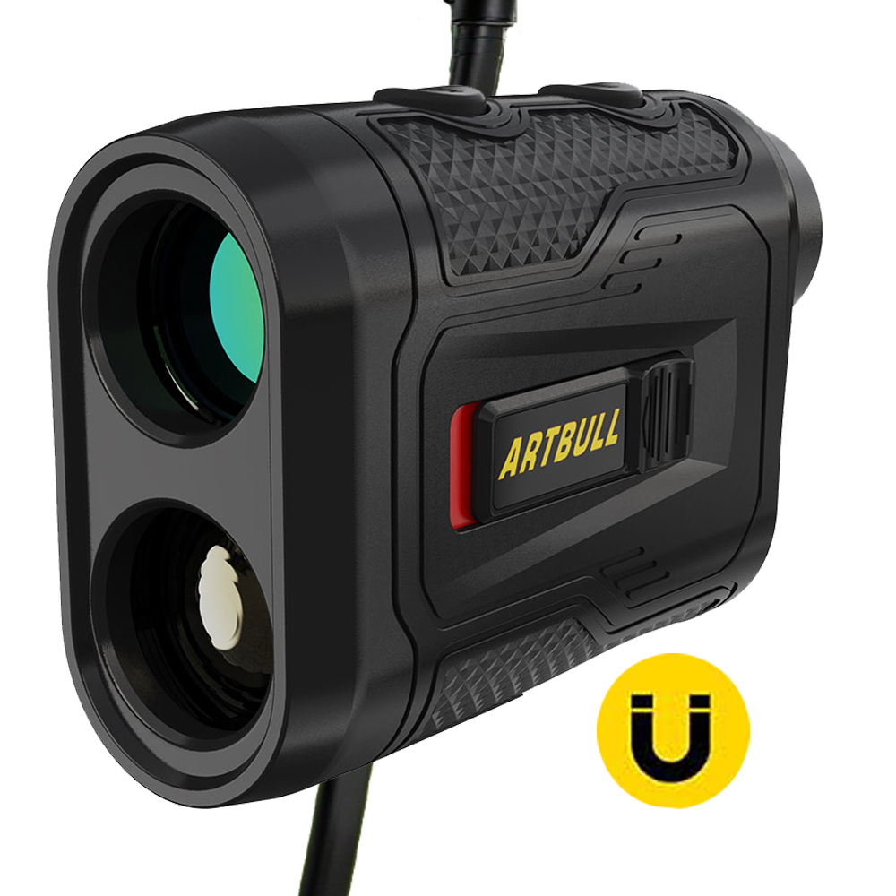 Rangefinder Laser Golf - 충전식 경사 조정 기능 플래그-락 진동