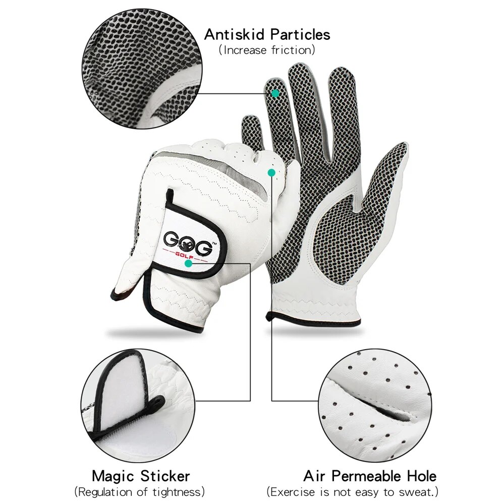 남성용 부드러운 통기성 순수 양가죽 골프 장갑, 미끄럼 - Golf Glove Cadet 리뷰 및 가격