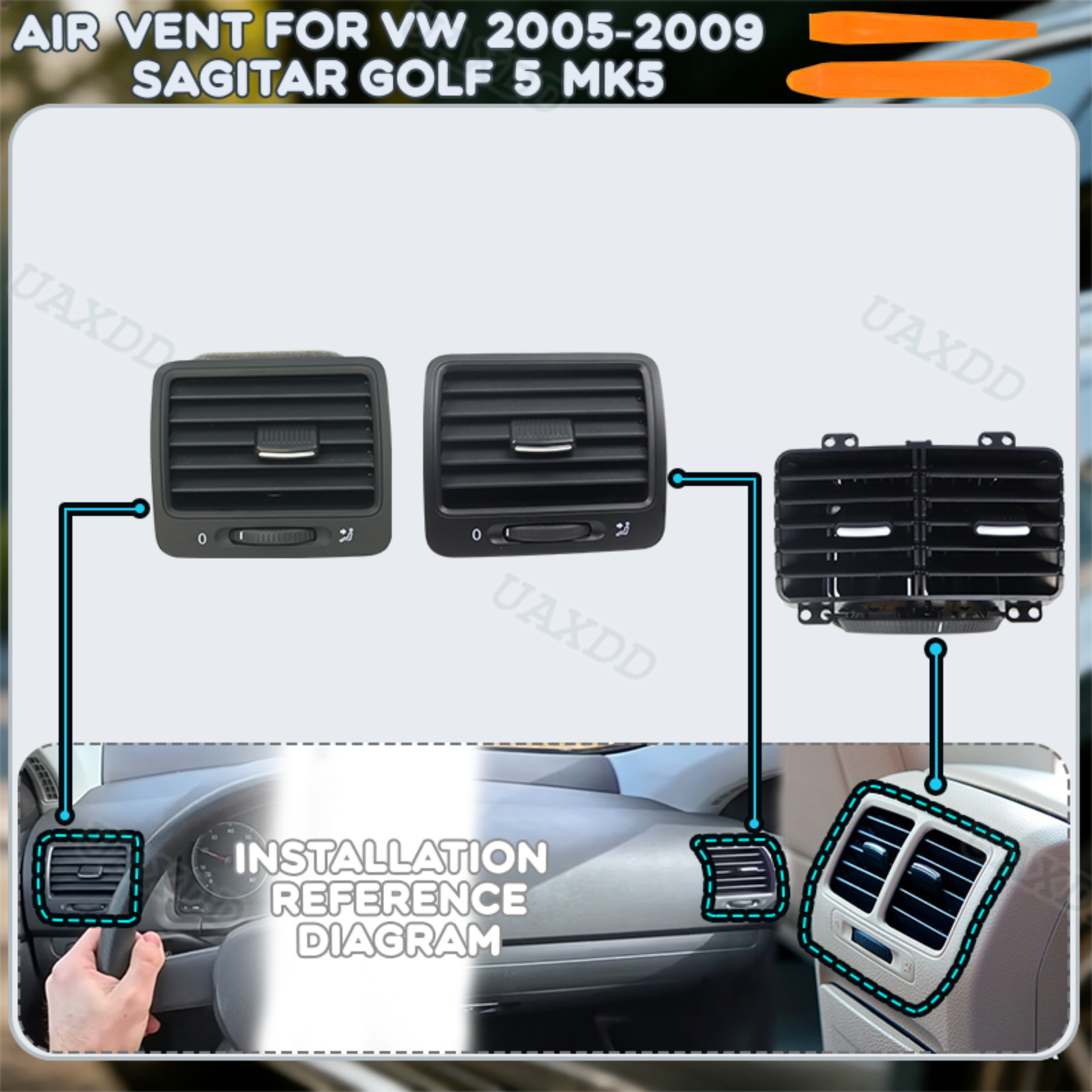 폭스바겐 사기타르 골프 5 MK5 그릴 장비 HVAC  - Golf Equipment Outlet 리뷰 및 가격