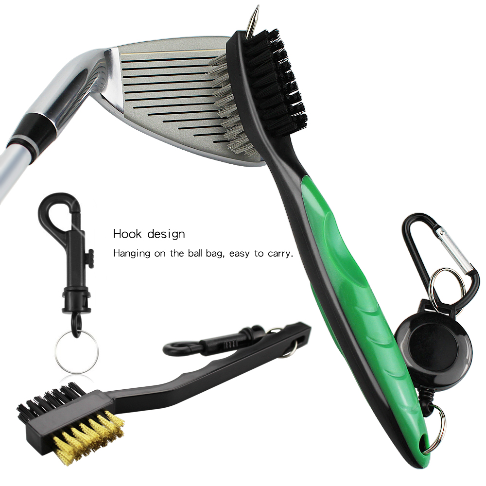 2개 세트 골프 클럽 브러시 골프 클럽 샤프너 그루빙  - Golf Equipment Wholesale 리뷰 및 가격
