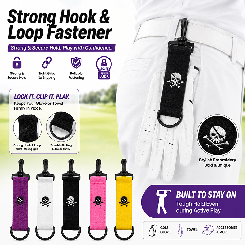 후크 및 루프 패스너가 있는 3PCS 골프 장갑 홀더  - Golf Glove Cadet 리뷰 및 가격