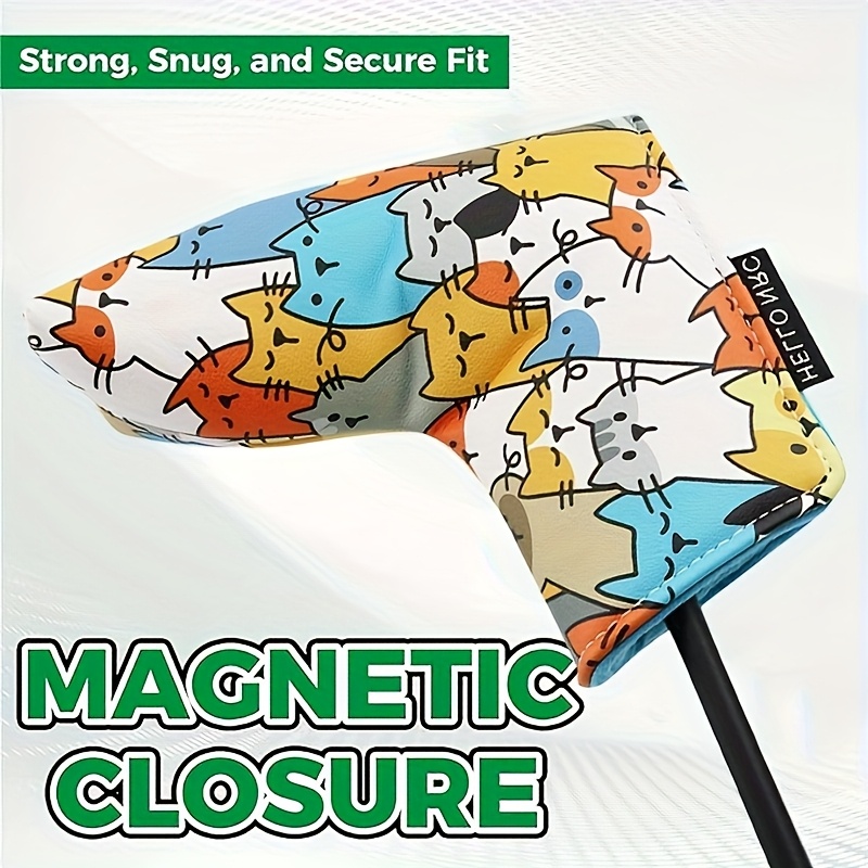 1pc 말렛 퍼터 헤드 커버 블레이드 퍼터 헤드 커버, - Putter Mallet Blade 리뷰 및 가격