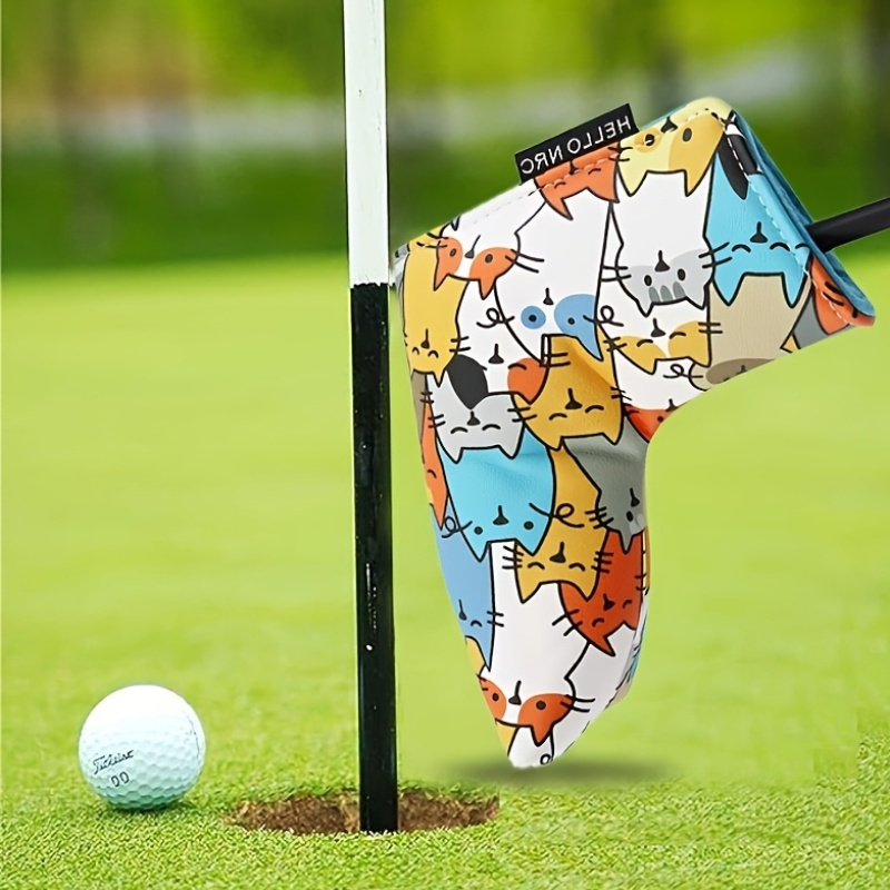 1pc 말렛 퍼터 헤드 커버 블레이드 퍼터 헤드 커버, - Putter Mallet Blade 리뷰 및 가격