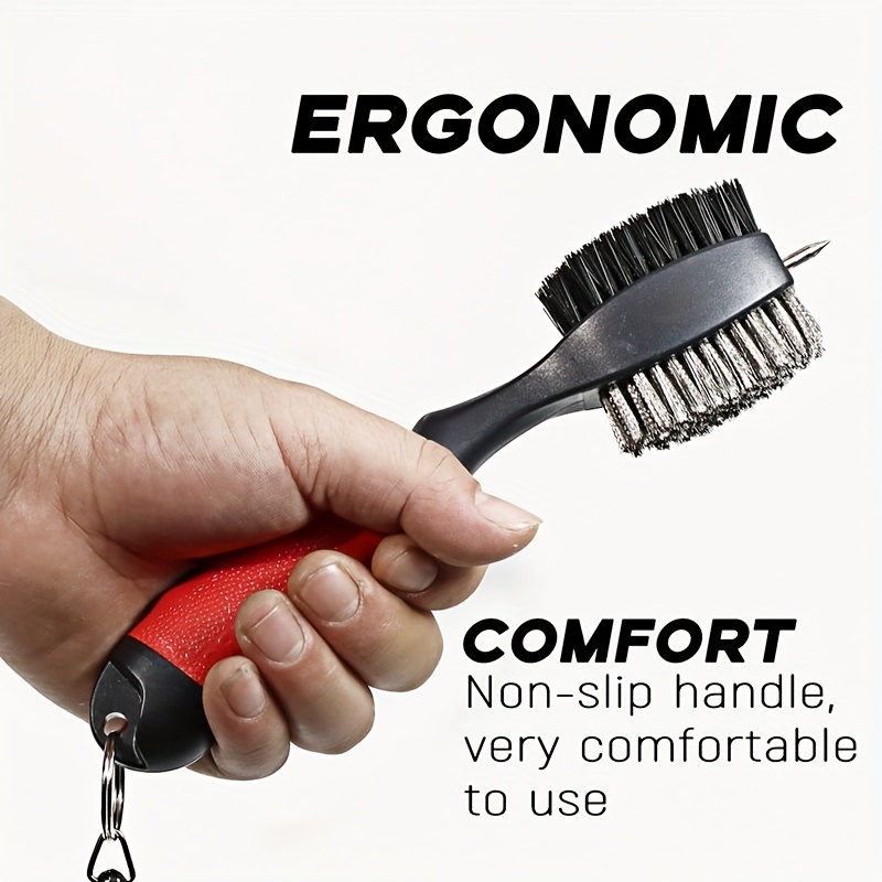 골프 클럽 청소 브러시 ​​홈 클리너, 접이식 대형 헤 - Golf Equipment Wholesale 리뷰 및 가격