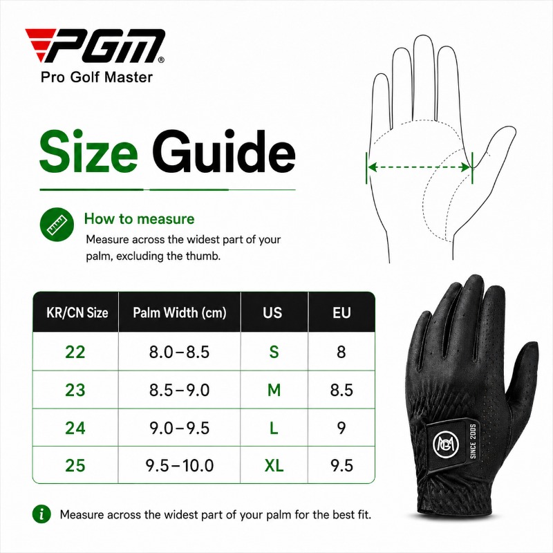 PGM 남성용 골프 장갑 레인 그립 나노 패브릭 통기성 - Golf Glove Cadet 리뷰 및 가격